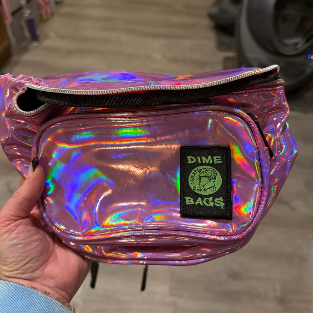 Holographic Pink Fanny Pack